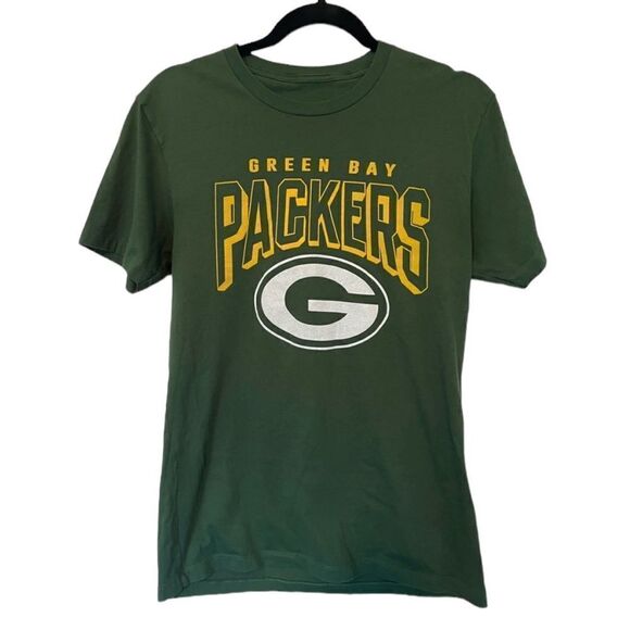 JUNK FOOD GREEN BAY PACKERS NFL FOOTBALL WOMENS GREEN TEE SIZE SMALL - Picture 3 of 6